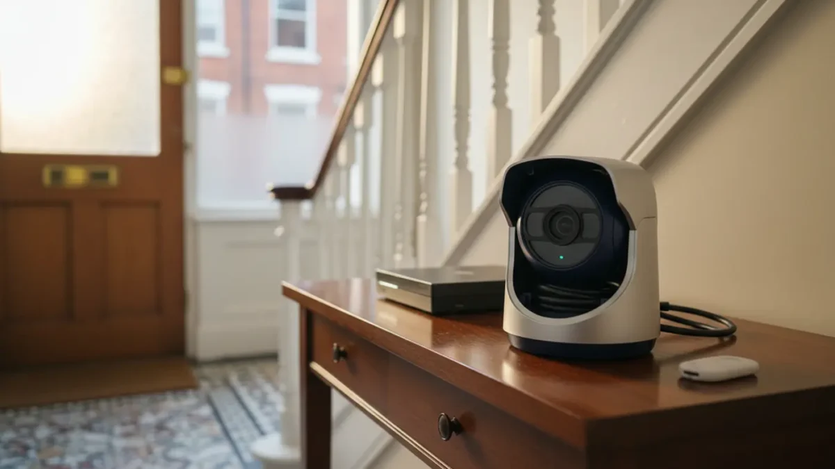 Vandal-resistant IP dome CCTV for a Manchester HMO hallway cost planning guide