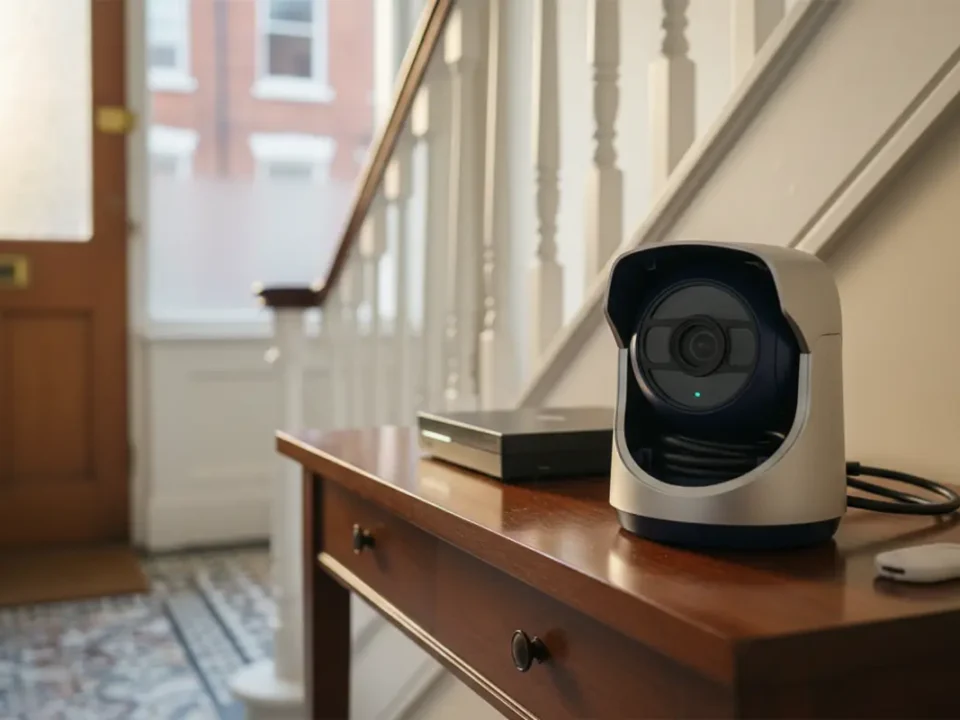 Vandal-resistant IP dome CCTV for a Manchester HMO hallway cost planning guide
